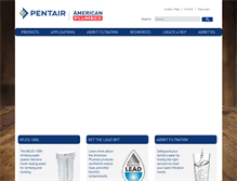 Tablet Screenshot of americanplumber.com